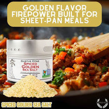 Load image into Gallery viewer, Spiced Golden Sea Salt Gourmet Salts Gustus Vitae