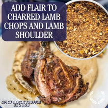Load image into Gallery viewer, Spicy Black Truffle BBQ Rub Bougie BBQ Gustus Vitae