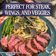 Load image into Gallery viewer, Spicy Black Truffle BBQ Rub Bougie BBQ Gustus Vitae