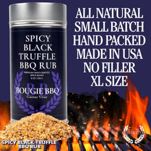 Load image into Gallery viewer, Spicy Black Truffle BBQ Rub Bougie BBQ Gustus Vitae