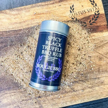 Load image into Gallery viewer, Spicy Black Truffle BBQ Rub Bougie BBQ Gustus Vitae