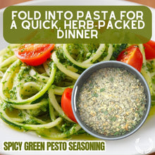Load image into Gallery viewer, Spicy Green Pesto Seasoning Gourmet Seasonings Gustus Vitae