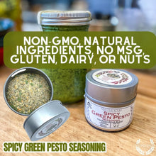Load image into Gallery viewer, Spicy Green Pesto Seasoning Gourmet Seasonings Gustus Vitae
