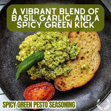 Load image into Gallery viewer, Spicy Green Pesto Seasoning Gourmet Seasonings Gustus Vitae