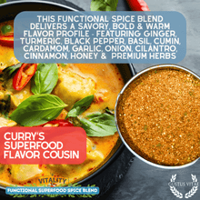Load image into Gallery viewer, Spicy Immune Boost Superfood Seasoning | All Purpose Vitality Blend Gustus Vitae
