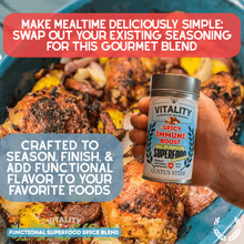 Load image into Gallery viewer, Spicy Immune Boost Superfood Seasoning | All Purpose Vitality Blend Gustus Vitae
