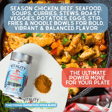 Load image into Gallery viewer, Spicy Immune Boost Superfood Seasoning | All Purpose Vitality Blend Gustus Vitae