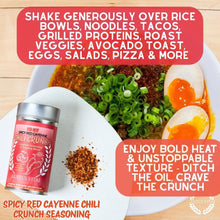 Load image into Gallery viewer, Spicy Red Cayenne Chili Crunch Seasoning Gustus Vitae