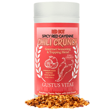 Load image into Gallery viewer, Spicy Red Cayenne Chili Crunch Seasoning Gustus Vitae