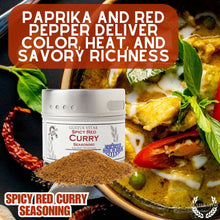 Load image into Gallery viewer, Spicy Red Curry Seasoning Gourmet Seasonings Gustus Vitae