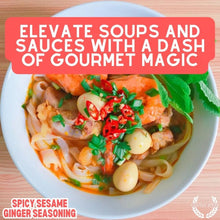 Load image into Gallery viewer, Spicy Sesame Ginger Seasoning Gourmet Seasonings Gustus Vitae