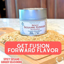Load image into Gallery viewer, Spicy Sesame Ginger Seasoning Gourmet Seasonings Gustus Vitae
