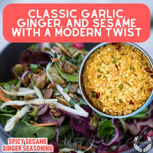 Load image into Gallery viewer, Spicy Sesame Ginger Seasoning Gourmet Seasonings Gustus Vitae