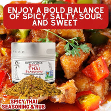 Load image into Gallery viewer, Spicy Thai Seasoning Gourmet Seasonings Gustus Vitae