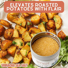 Load image into Gallery viewer, Sriracha Sea Salt Gourmet Salts Gustus Vitae