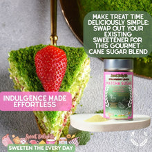 Load image into Gallery viewer, Strawberry Lemon Matcha Sugar | Sweet Delights Gourmet Sugar, Matcha &amp; Spice Gustus Vitae