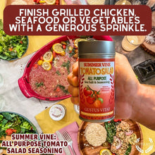 Load image into Gallery viewer, Summer Vine: All Purpose Tomato Salad Seasoning Gustus Vitae