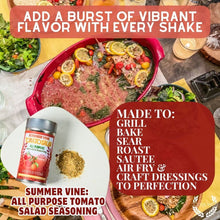 Load image into Gallery viewer, Summer Vine: All Purpose Tomato Salad Seasoning Gustus Vitae
