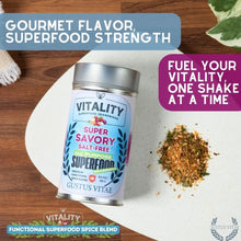 Load image into Gallery viewer, Super Savory Salt-Free Superfood Seasoning | All Purpose Vitality Blend Gustus Vitae