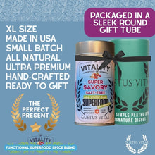Load image into Gallery viewer, Super Savory Salt-Free Superfood Seasoning | All Purpose Vitality Blend Gustus Vitae