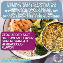 Load image into Gallery viewer, Super Savory Salt-Free Superfood Seasoning | All Purpose Vitality Blend Gustus Vitae