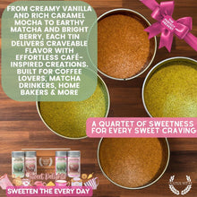 Load image into Gallery viewer, Sweet Delights: Coffee, Matcha, &amp; Latte Sugars | Gift Packed Set of 4 Collections &amp; Gift Sets Gustus Vitae