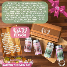Load image into Gallery viewer, Sweet Delights: Coffee, Matcha, &amp; Latte Sugars | Gift Packed Set of 4 Collections &amp; Gift Sets Gustus Vitae