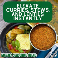 Load image into Gallery viewer, Taste of India: Masala Seasoning Blend Gourmet Seasonings Gustus Vitae