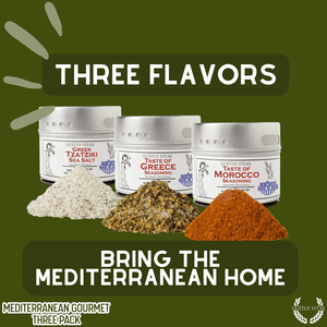 Taste of the Mediterranean - 3 Tins Collections & Gift Sets Gustus Vitae
