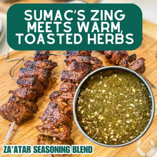 Load image into Gallery viewer, Taste of the Middle East: Za'atar Seasoning Blend Gourmet Seasonings Gustus Vitae