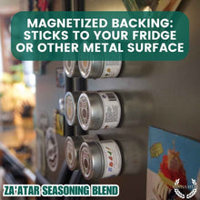 Load image into Gallery viewer, Taste of the Middle East: Za'atar Seasoning Blend Gourmet Seasonings Gustus Vitae