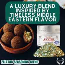 Load image into Gallery viewer, Taste of the Middle East: Za'atar Seasoning Blend Gourmet Seasonings Gustus Vitae