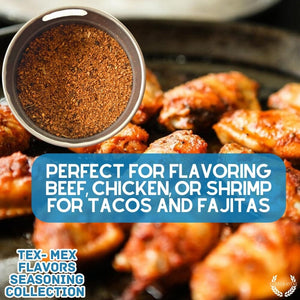 Tex-Mex Flavors Seasoning Collection Collections & Gift Sets Gustus Vitae