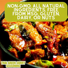 Load image into Gallery viewer, Thai Green Curry Seasoning Gourmet Seasonings Gustus Vitae