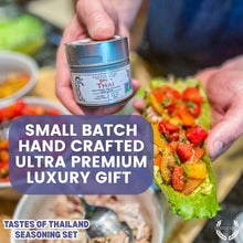 Load image into Gallery viewer, Thai Seasoning Gift Set - Tastes of Thailand - Artisanal Spice Blends Six Pack Collections &amp; Gift Sets Gustus Vitae