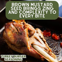 Load image into Gallery viewer, Turkey Burger Seasoning Gourmet Seasonings Gustus Vitae