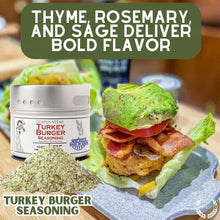 Load image into Gallery viewer, Turkey Burger Seasoning Gourmet Seasonings Gustus Vitae