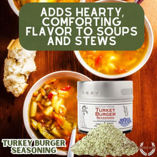 Load image into Gallery viewer, Turkey Burger Seasoning Gourmet Seasonings Gustus Vitae
