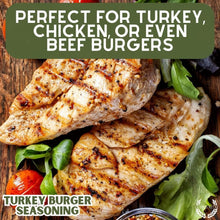 Load image into Gallery viewer, Turkey Burger Seasoning Gourmet Seasonings Gustus Vitae