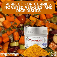 Load image into Gallery viewer, Turmeric Spice Gourmet Seasonings Gustus Vitae