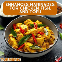 Load image into Gallery viewer, Turmeric Spice Gourmet Seasonings Gustus Vitae