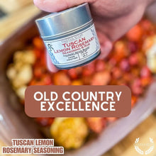 Load image into Gallery viewer, Tuscan Lemon Rosemary Seasoning Gourmet Seasonings Gustus Vitae