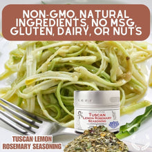 Load image into Gallery viewer, Tuscan Lemon Rosemary Seasoning Gourmet Seasonings Gustus Vitae