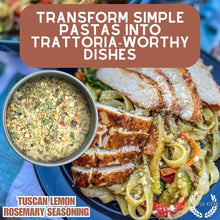 Load image into Gallery viewer, Tuscan Lemon Rosemary Seasoning Gourmet Seasonings Gustus Vitae