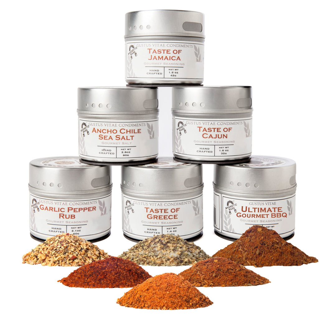 Ultimate Gourmet BBQ Collection - 6 Tins Collections & Gift Sets Gustus Vitae