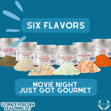 Load image into Gallery viewer, Ultimate Popcorn Seasoning Set - Six Pack Collections &amp; Gift Sets Gustus Vitae
