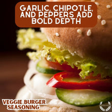 Load image into Gallery viewer, Veggie Burger Seasoning Gourmet Seasonings Gustus Vitae