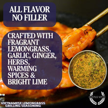 Load image into Gallery viewer, Vietnamese Lemongrass Grilling Seasoning | Bougie BBQ Rub Gustus Vitae