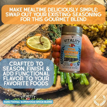 Load image into Gallery viewer, Vital Defense Garlic &amp; Onion Superfood Seasoning | All Purpose Vitality Blend Gustus Vitae