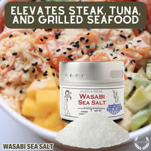 Load image into Gallery viewer, Wasabi Sea Salt Gourmet Salts Gustus Vitae